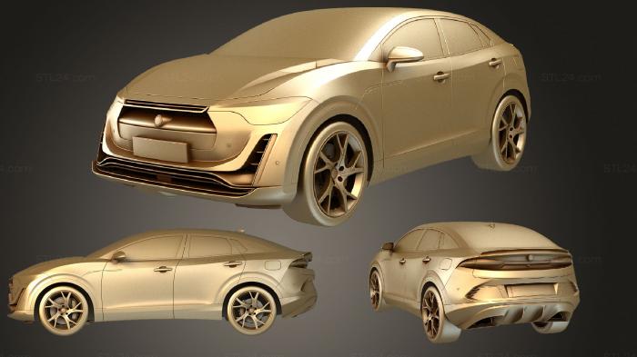 Автомобили и транспорт (Общий SAV 2020, CARS_1716) 3D модель для ЧПУ станка